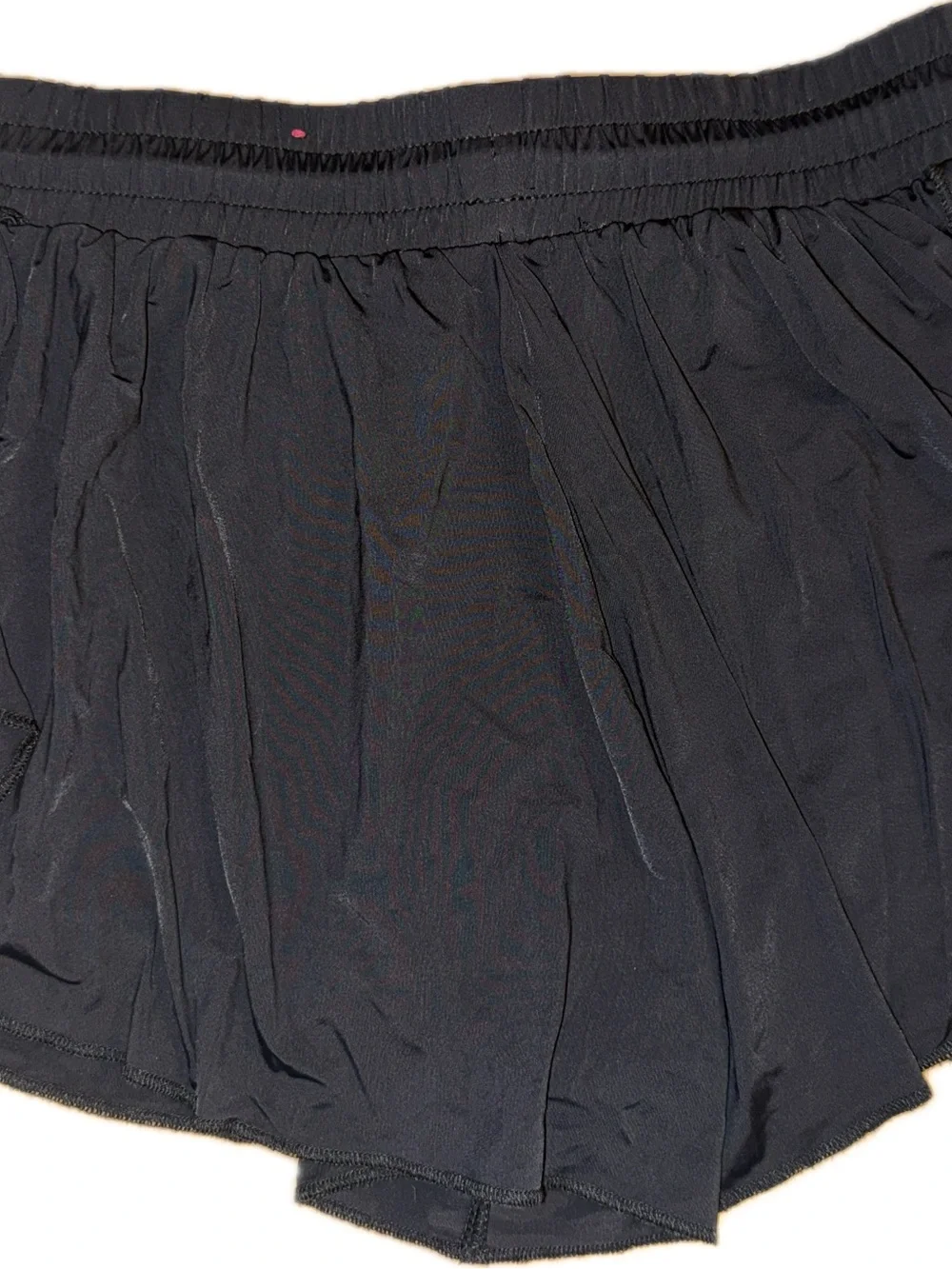 Girl’s Justice Black Drawstring Lounge Shorts